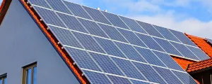Photovoltaikanlage auf einem Dach