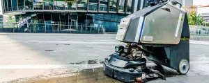 smartes Reinigungsfahrzeug