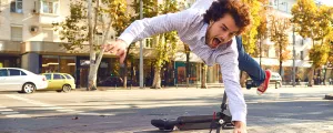 Unfall mit Elektroscooter