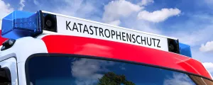 Auto mit Aufschrift Katastrophenschutz