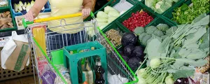 Einkaufen im Supermarkt