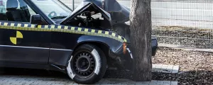 Crashtest gegen einen Baum