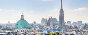 Blick auf Wien