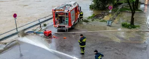 Feuerwehr im Hochwassereinsatz