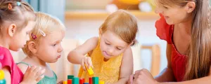Kinder im Kindergarten