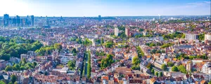 Blick auf Brüssel.