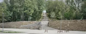 Park am Hügel des Warschauer Aufstands