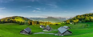 Bregenzer Wald Panorama vom Bödele