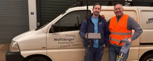 Felix Frenkenberger (Stadtwerke Wolfsberg) und Andreas Keller (PelicanCorp)