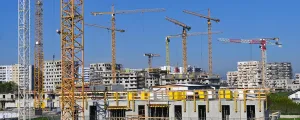 Baustelle in Wien