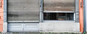 zugesperrtes Greißler-Geschäft