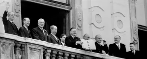 Unterzeichnung des Staatsvertrages 1955