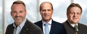 Günther Vallant, Christian Poglitsch und Gerhard Altziebler