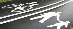 Rad- und Fußweg