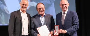 Reinhard Haider, Franz Haugensteiner, BM Gerhard Karner