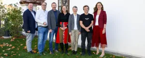 LAbg. Roman Kainrath, Bernhard Scharf (BOKU), Andreas Baumgarten (AGES), Gundula Prokop (Umweltbundesamt), Claudia Winkovitsch (LWK Burgenland), Gernot Bodner (BOKU) und Landeshauptmann-Stellvertreterin Anja Haider-Wallner.