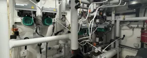 Heizanlage in einer Schule
