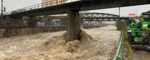 Hochwasser im Wienfluss