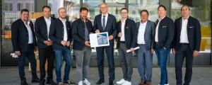 Vizebürgermeister Hugo Vötter (Navis), Bürgermeister Vinzenz Eller (Schmirn), Bürgermeister Patrick Geir (Matrei am Brenner), Bürgermeister Florian Riedl (Steinach am Brenner), LH Anton Mattle, Bürgermeister Karl Mühlsteiger (Gries am Brenner), Bürgermeister Peter Volgger (Sterzing), Bürgermeister Mario Nocker (Trins) und Bürgermeister Andreas Pranger (Gschnitz).