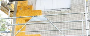 thermische Sanierung einer Fassade