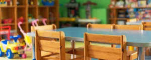 leerer Kindergarten