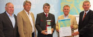 Repräsentanten vom Gemeindebund Burgenland und andere Würdenträger