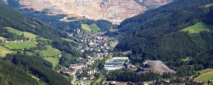 Blick ins Tal von Eisenerz