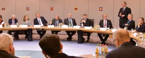 Politiker diskutieren über die europäische Asylpolitik