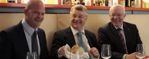 Michael Zimper mit wichtigen Politikern