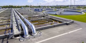 Hauptkläranlage in Wien Simmering 
