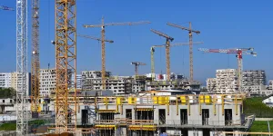 Baustelle in Wien