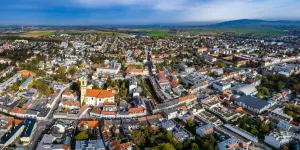 Blick auf Stockerau