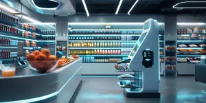 Supermarkt der Zukunft