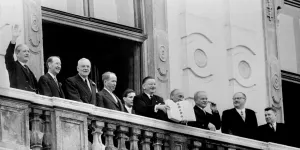Unterzeichnung des Staatsvertrages 1955