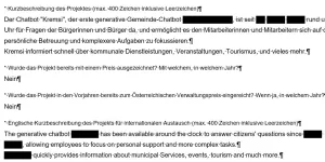 Schwärzen eines textes