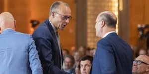 Friedrich Merz und Johannes Pressl