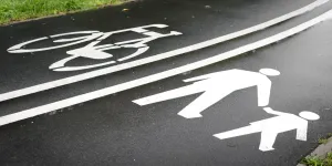 Rad- und Fußweg