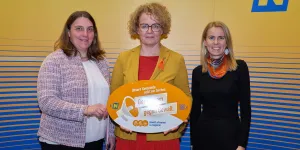  Stadträtin Barbara Doupovec (Neulengbach), Frauen-Landesrätin Christiane Teschl-Hofmeister und Gemeinderätin Kornelia Hechtl (Neulengbach)