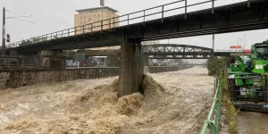 Hochwasser im Wienfluss