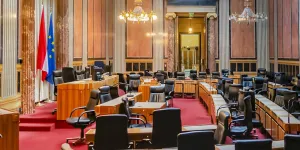 Bundesratssitzungssaal im Parlament