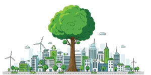 Symbolbild Klimawandel in der Stadt