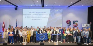 Gruppenbilder steirischen Europa-Gemeinderäte