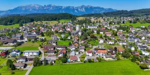 Blick auf Göfis