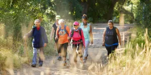 Menschen beim Wandern