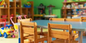 leerer Kindergarten