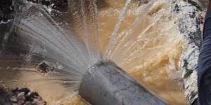 Wasserrohrbruch