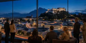 Blick auf Salzburg