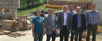 Baustelle in Kolsassberg