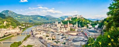 Blick auf Salzburg