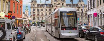 Strassenbahn in Graz